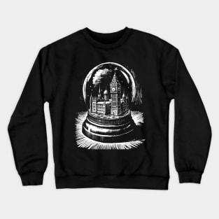 Big Ben London in a snow globe Crewneck Sweatshirt